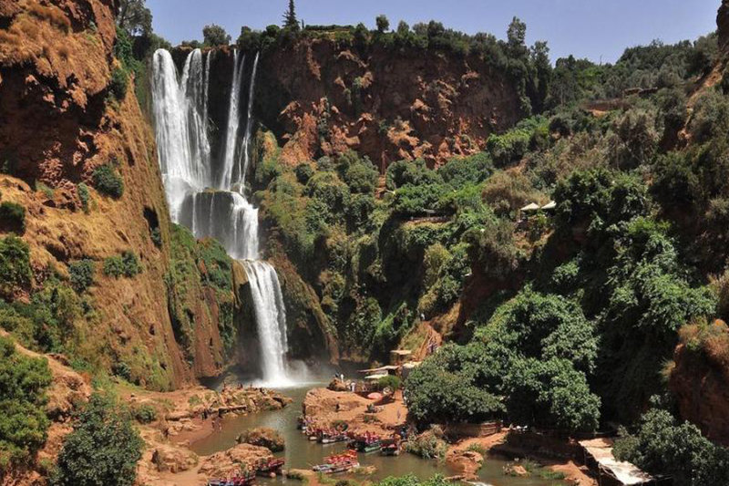 Excursión de un día completo a las cascadas de Ouzoud desde Marrakech